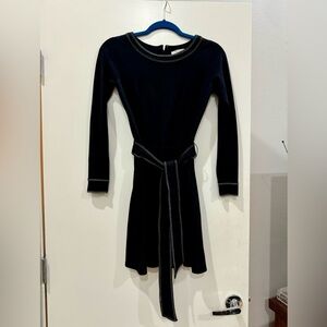 Loft Belted Midi Dress